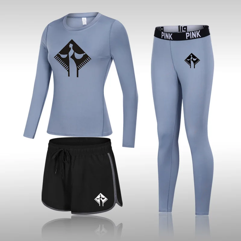 

3-piece Thermal Underwear Set Woman Winter Clothing Warm Suit Long Sleeve Top Warm Pants Leggings Thermal Underwear Undershirt