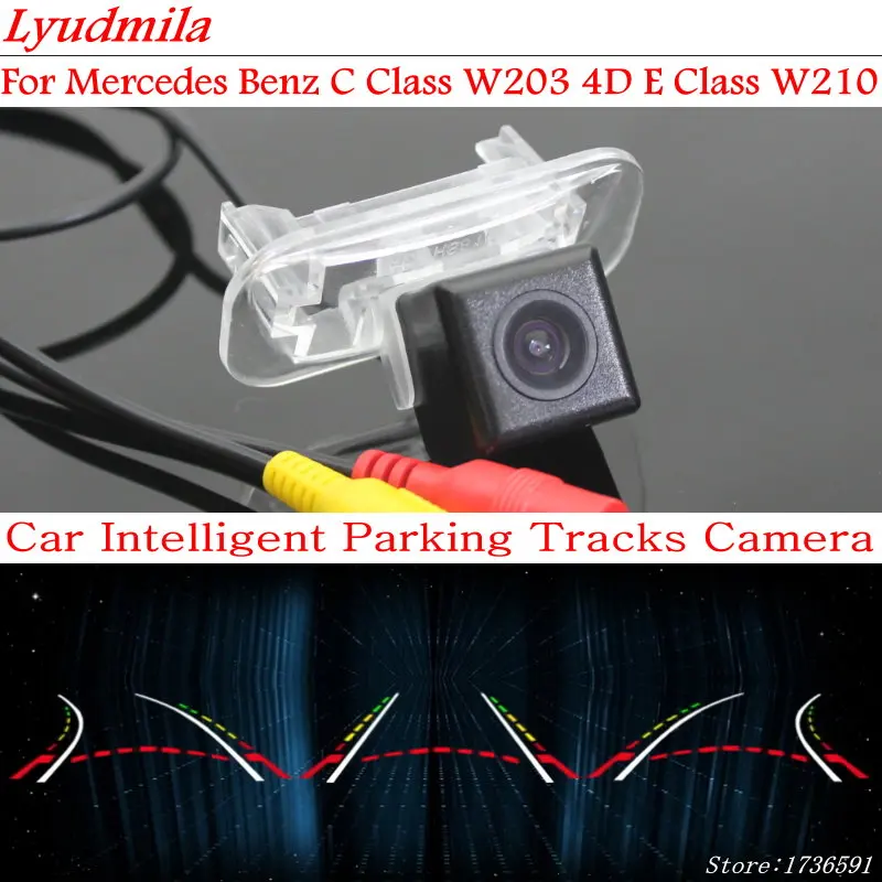 Автомобильная интеллектуальная динамическая гусеничная камера заднего вида для