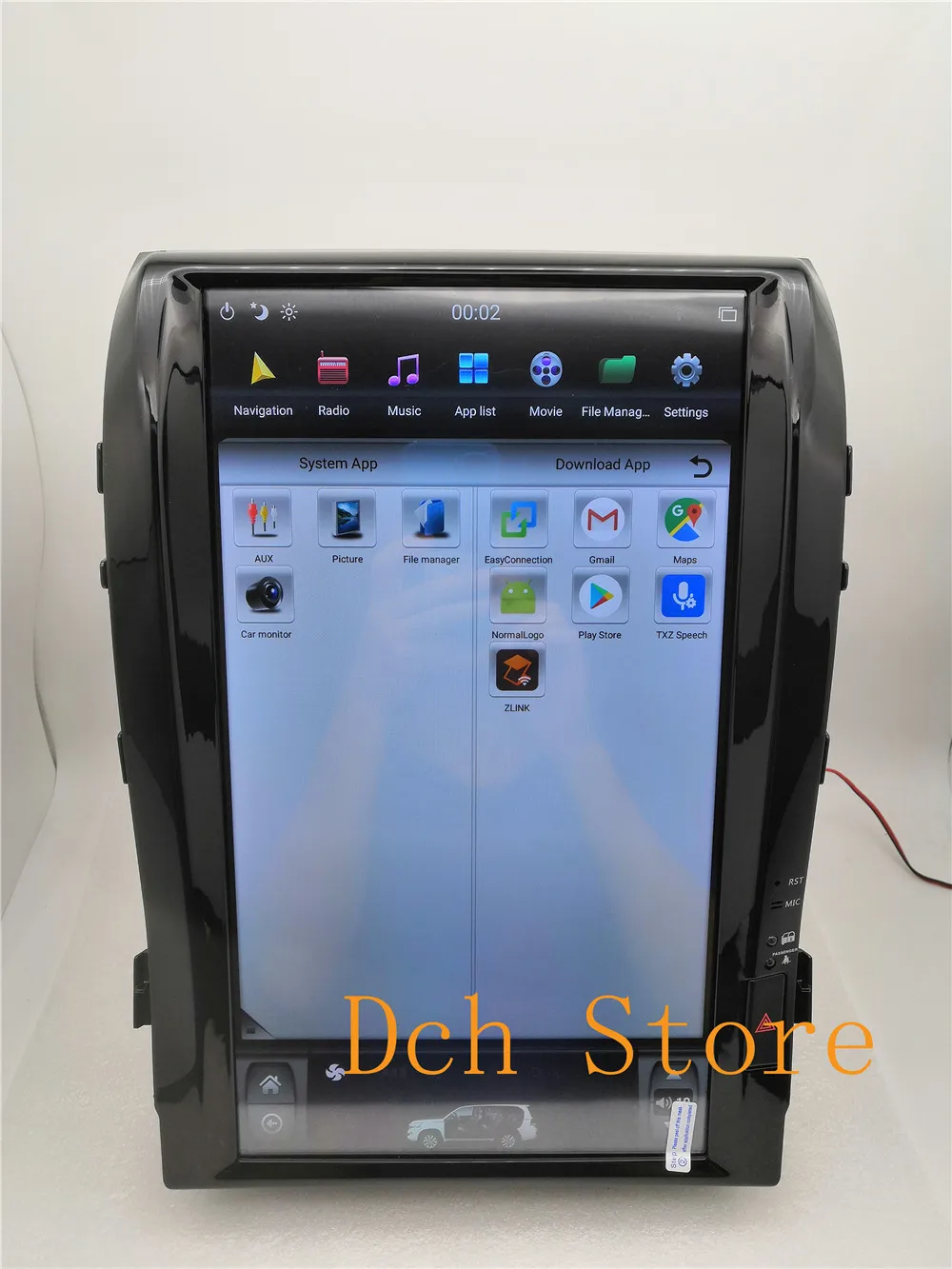 1" tesla стиль Android автомобильный 8,1 dvd-плеер для Toyota Land Cruiser landcruiser LC200 2007- PX6 CARPLAY радио gps навигация