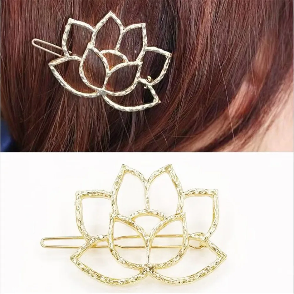 Женские модные аксессуары для волос Lotus Ретро стиль шпилька заколки головной