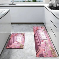 kawaii pink pattern doormat entrance hallway non slip floor rugs front door mat 40x60cm home decor indoor living room carpets