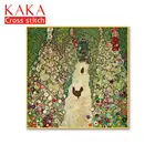 Наборы для вышивки крестом, наборы для рукоделия с печатным рисунком, холст 11ct-для домашнего декора, картина с животными, полный NCKA123