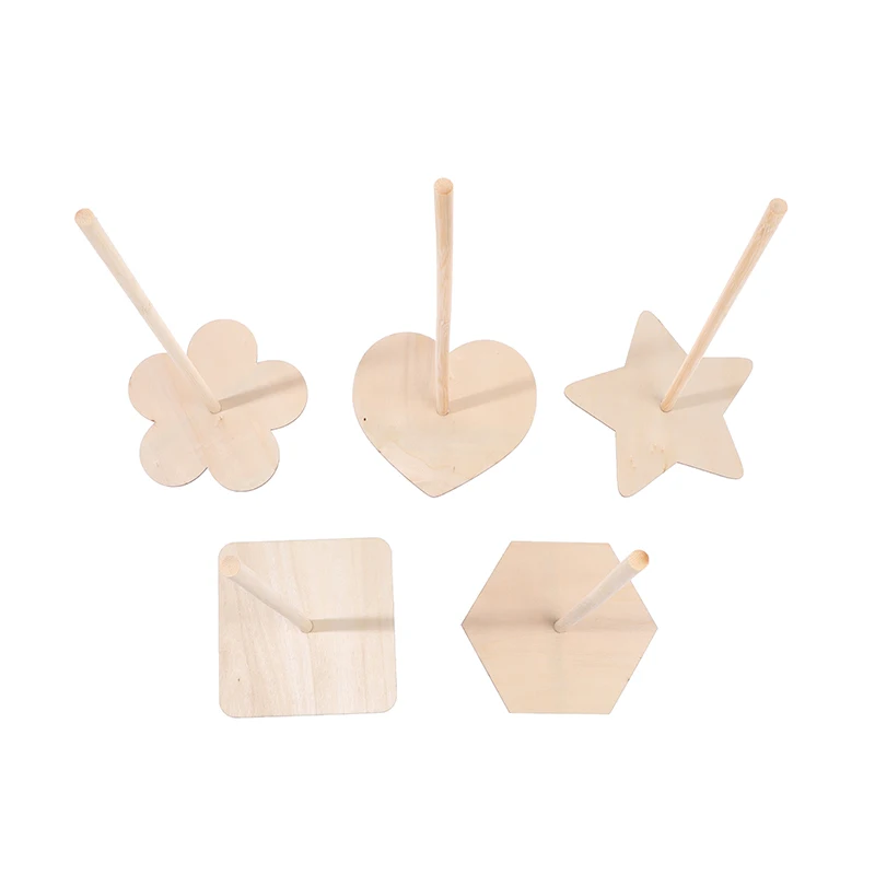 DIY деревянная витрина для пончиков настенная стойка десертов детский день