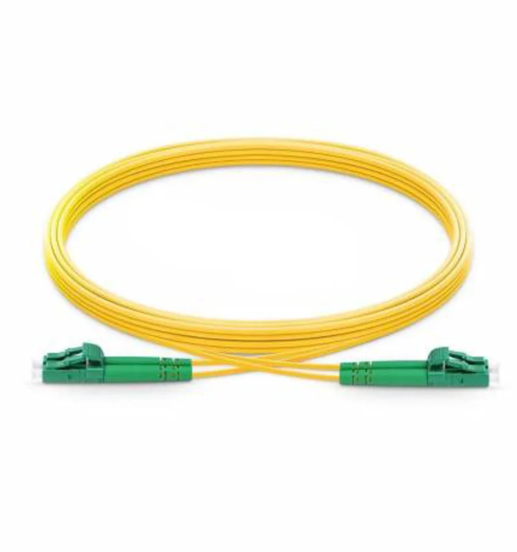 

[Ready Stock] FASO LC/APC Fiber Optic Patch Cord Single-mode G652D Duplex 3.0mm Yellow LSZH Jacket Optical Fiber Jumper 1/2/3/5m