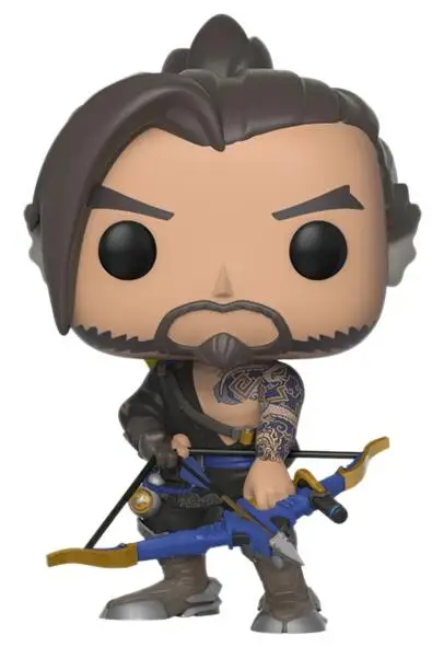 Оригинальная игра OW Hanzo коллекция фигурок виниловая кукла модель игрушки