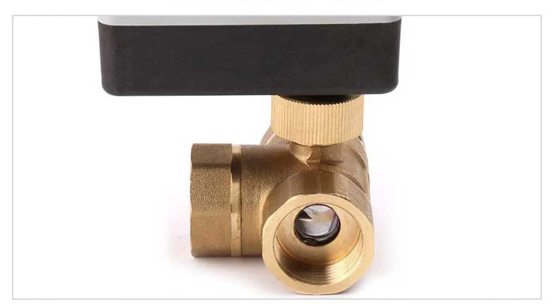 Válvula de Esfera Elétrica, Três Fios, Dois