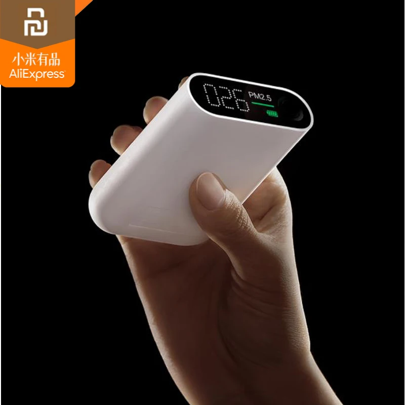 Оригинальный детектор воздуха youpin mijia Zhimi PM2.5 Портативный OLED экран Мониторинг