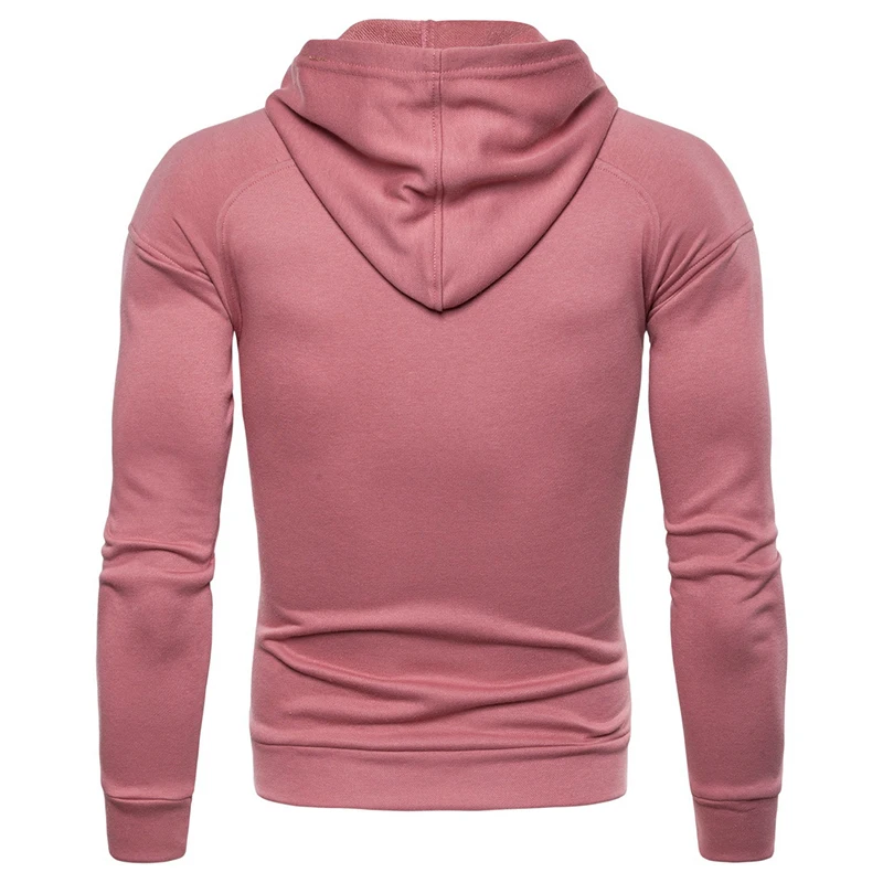 2021 однотонные мужские толстовки с капюшоном на молнии весну и осень кардиган