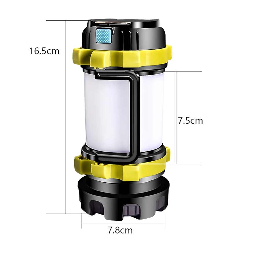 Super Bright LED Flashlight Barbecue light Portable Spotlight searchlight USB Rechargeable torch led working light camping light