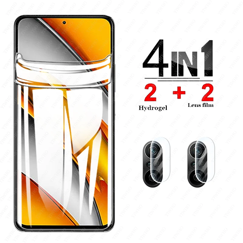 

Soft Hydrogel Film for Xiaomi Poco X3 Pro NFC F3 M3 Screen Protectors on Xiomi MI Pocophone Poko Pocco X F 3 Pro Camera Glass