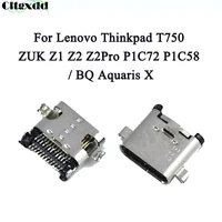cltgxdd 1pcs usb type c jack charging port connector for lenovo zuk z1 z2 z2pro p1c72 p1c58 thinkpad t750 bq aquaris x