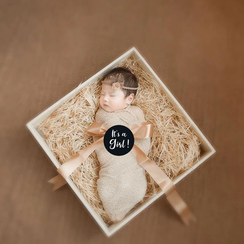 

24 Pcs/Set Newborn Baby Monthly Stickers Baby Pregnant Women Monthly Photograph Stickers Milestone Memories Photo Props Y1QF