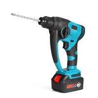 680w rechargeable electric rotary hammer 7800mah cordless multifunction electric hammer impact drill power tools 3 speed