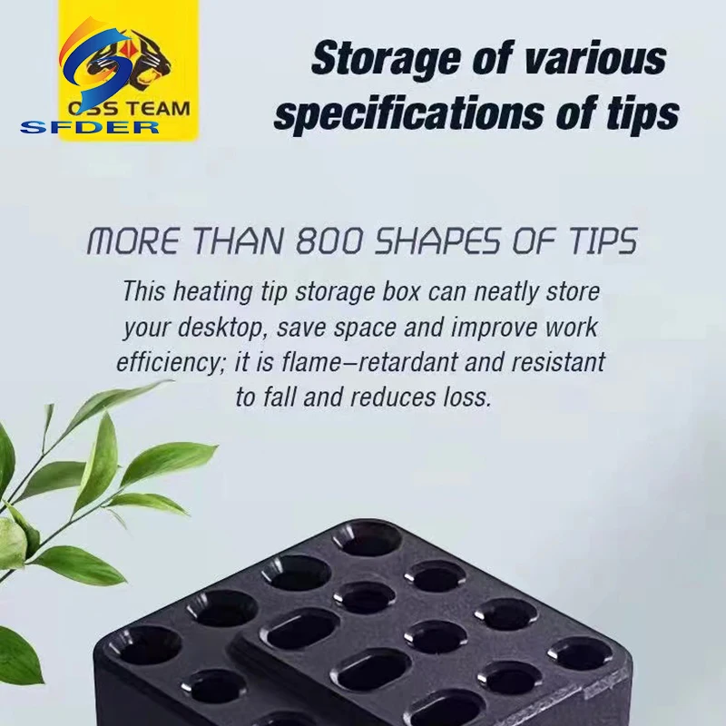 Контейнер OSS W118 для хранения нагревательных элементов наконечников паяльника