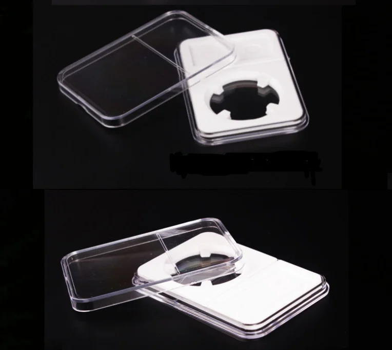 10pcs/set 25MM 27MM Clear Coin Capsules Caps Transparent Coincapsules For Coins Protective box 30Set | Мебель