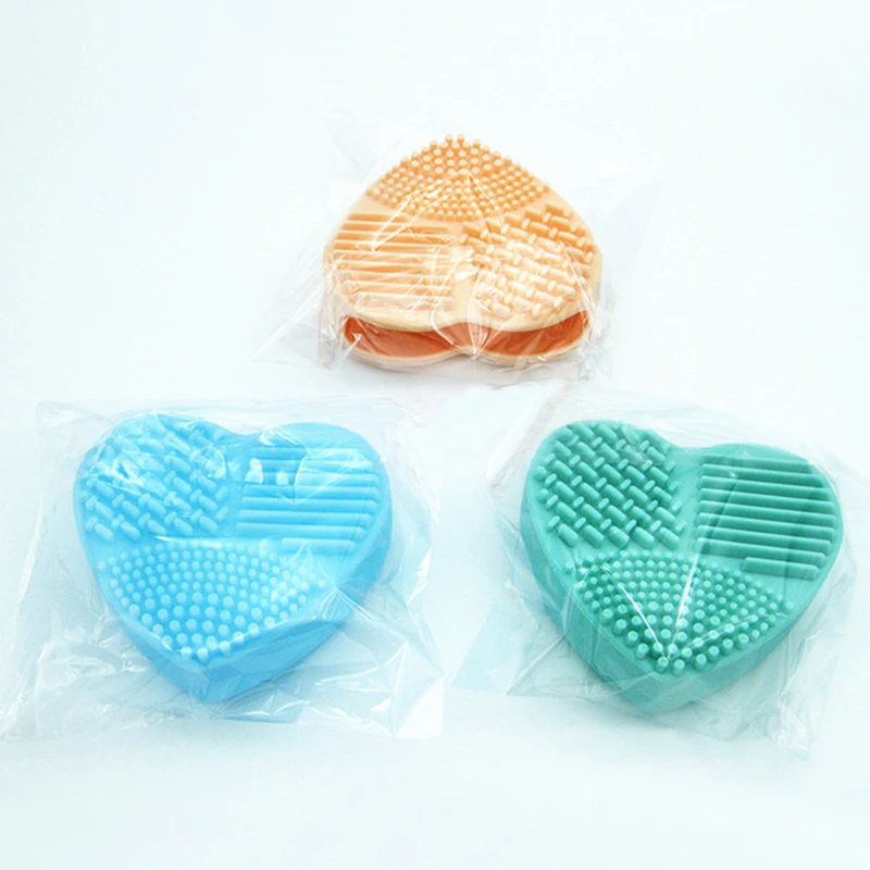 Силиконовая щетка для макияжа очиститель кистей перчатка косметическая