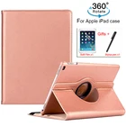 Чехол для iPad 2, 3, 4, 5, 6, 7, 8, iPad Air 2 3 4 10,5 10,2 9,7 11 мини-видеокамера-регистратор с креплением на возраст 2, 3, 4, 5, чехол для планшета 360 Градусов Кожаный чехол из искусственной кожи с подставкой