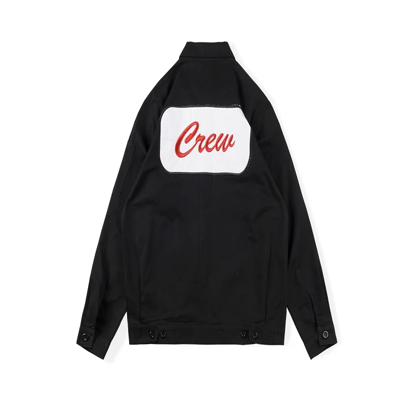 

Travis Scott 21SS Letter Embroidery Print Couple Jackets Men's Coat Men's Clothing Techwear Traf Men's Jacket Women Coat
