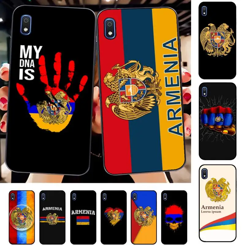 Чехол для телефона с флагом армянии Samsung A51 01 50 71 21S 70 31 40 30 10 20 S E 11 91 A7 A8 2018|Бамперы| |