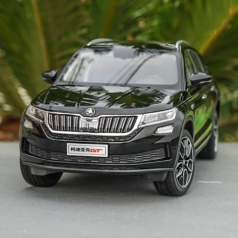 Оригинальная коробка 1:18 высокоточная модель автомобиля Skoda KODIAQ GT из сплава, статичная металлическая модель для коллекционеров в подарок.