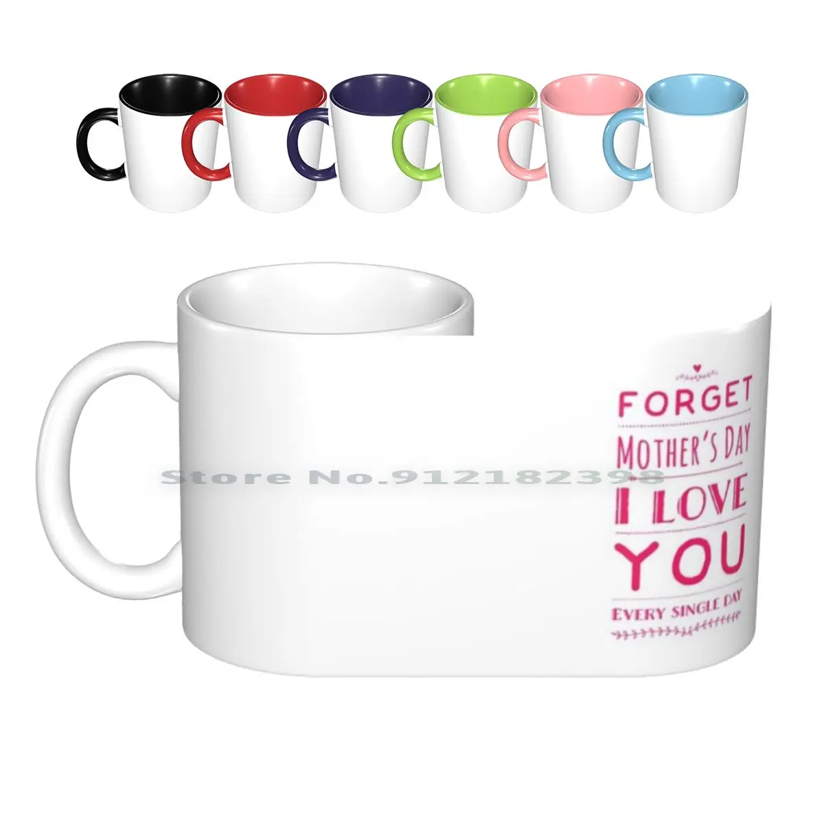 

Forget Mother’s Day Ceramic Mugs Coffee Cups Milk Tea Mug Mum Mummy Mother Mom Mum Creative Trending Vintage Gift Bottle Cup