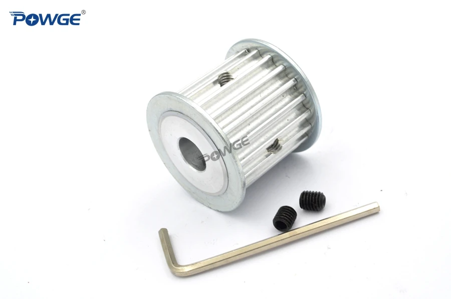 Синхронный шкив зубчатого ремня POWGE HTD 5 м 17 зубьев отверстие 5/6/6 35/7/8/10/12 мм для