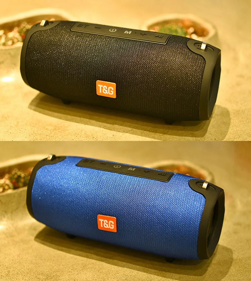 Колонка Bluetooth портативная Колонка Беспроводная портативная звуковая коробка 20 Вт стерео Бас Сабвуфер fm-радио Бумбокс AUX USB PC звуковая панель динамики для iPhone Xiaomi Huawei акустическая система