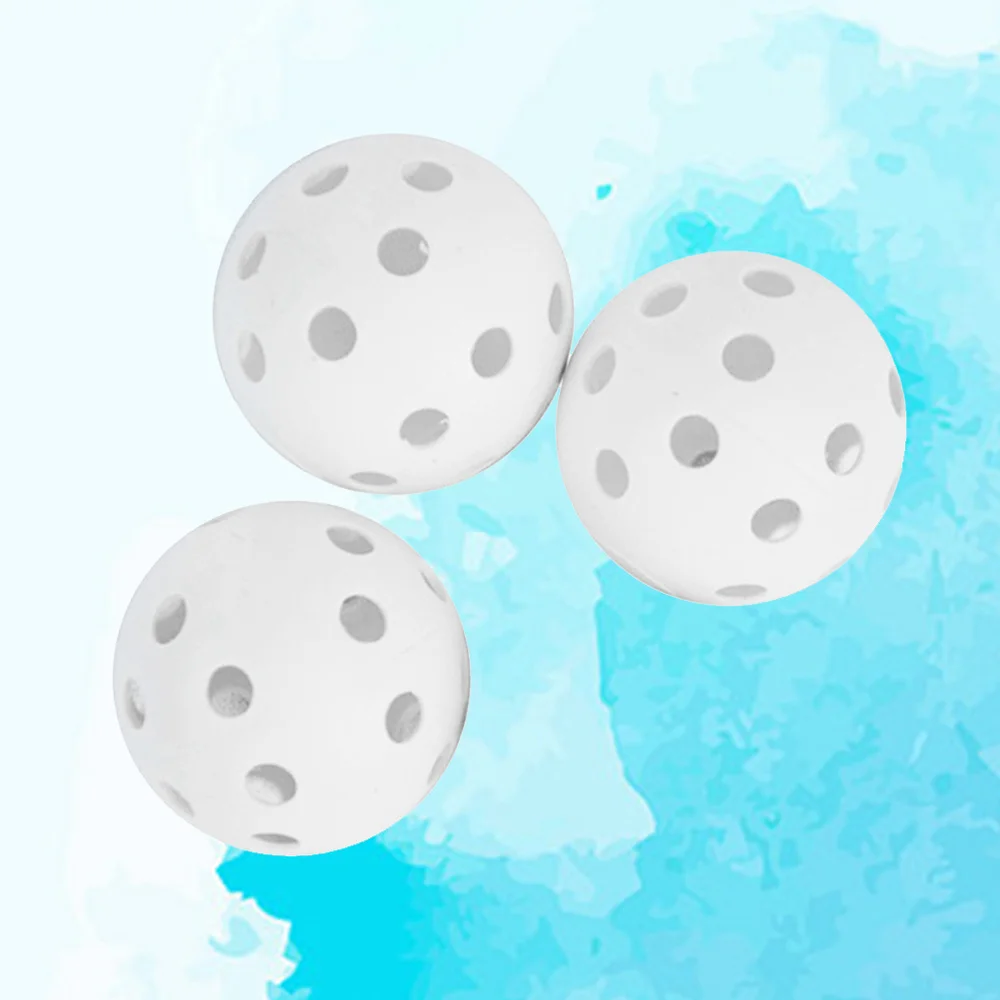 

3pcs Air Flow Hollow Balls Training Balls for Practice (Yellow)