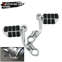 motorcycle footrest chrome highway foot pegs footpegs for kawasaki vulcan vn400 vn800 vn900 vn1500 vn2000 for yamaha for honda