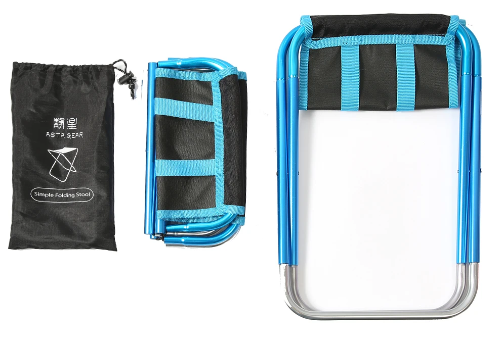 Asta gear портативный алюминиевый сплав складной стул для кемпинга пляжное кресло рыболовное кресло рыболовный стул подшипник 100 кг