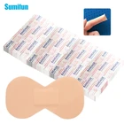 10 шт. палец бандаж первой помощи Водонепроницаемый дышащая гемостаза подушки клеевая намотка свидетельствует об этом туалетный аварийная защита для пальца ноги