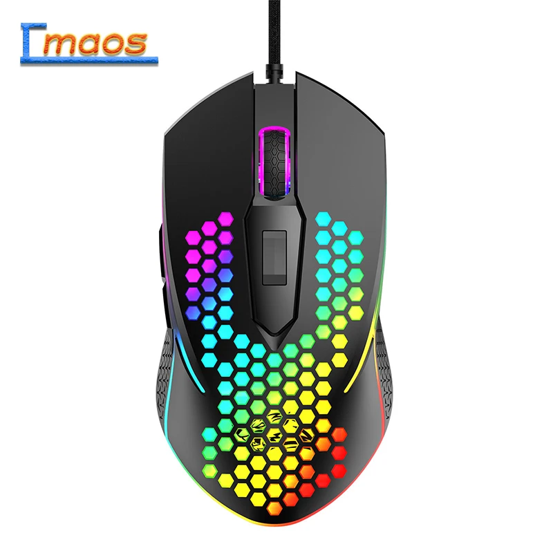 

Programmable RGB Gaming Mouse 3200DPI USB Wried Game Mice Backlight Ergonomic Mouse Gamer laptop PC Gamer