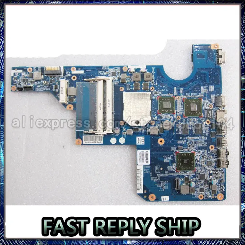 Материнская плата SHELI для HP CQ62 G62 с дискретной видеокартой 597673-001 DDR3 | Компьютеры и