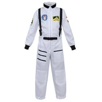kid astronaut costume toddler teen child spaceman jumpsuit space pilot flight role play suit boys girls dress up costumes