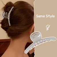 elegant pearl hairpin fashionable simple pearl hair accessories for women girls tc21