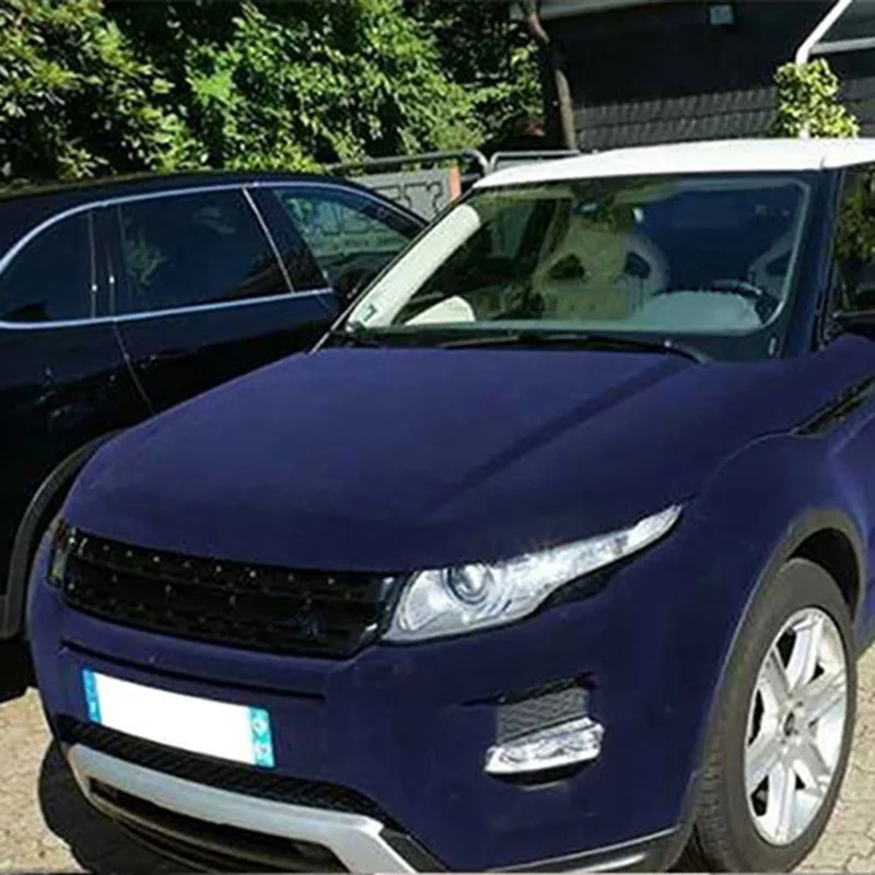 30*152 см Высококачественная бархатная замшевая ткань материал автомобильная