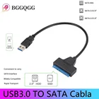 Usb-кабель Sata, адаптер Sata 3-Usb 3,0, компьютерные кабели, разъемы Usb Sata, адаптер, кабель с поддержкой 2,5 дюйма Ssd Hdd, жесткий диск