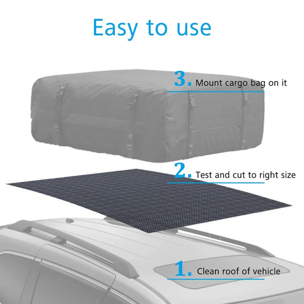 Черная универсальная противоскользящая прочная защитная карго переноска на