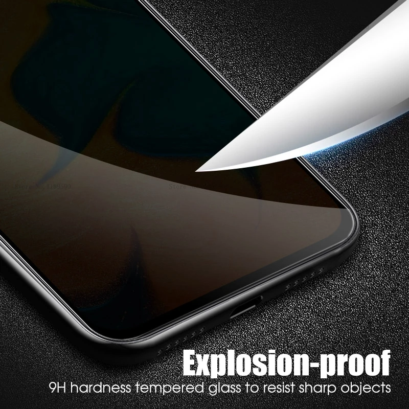Антишпионское закаленное стекло для Samsung A30S A50S A20S A10S A70S A20E A51 A71 A01 M30S M40 Защитная