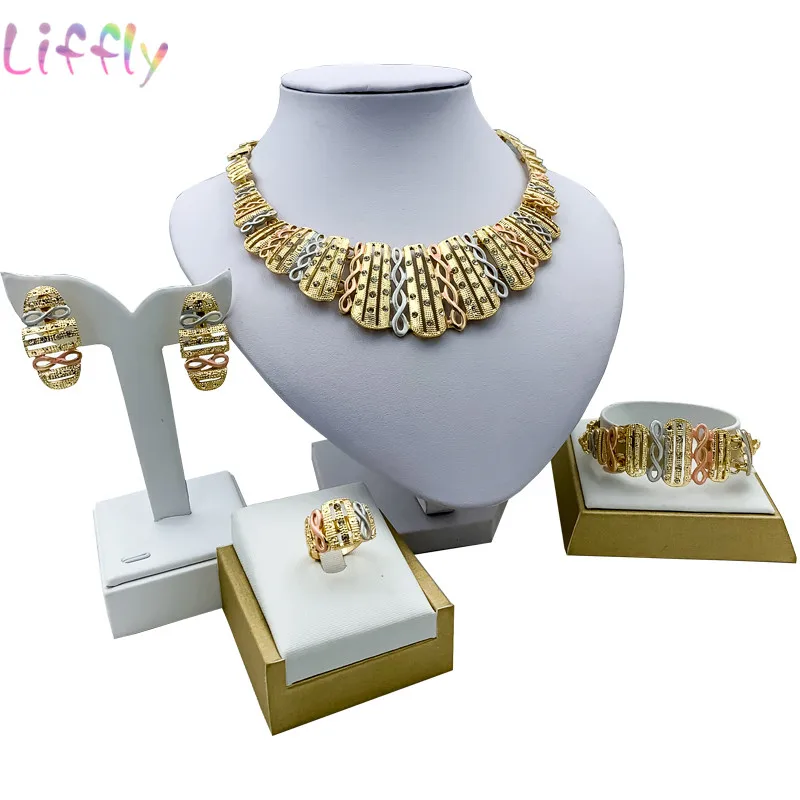 Нигерийская Свадебная бижутерия модное цветное ожерелье с конским хвостом