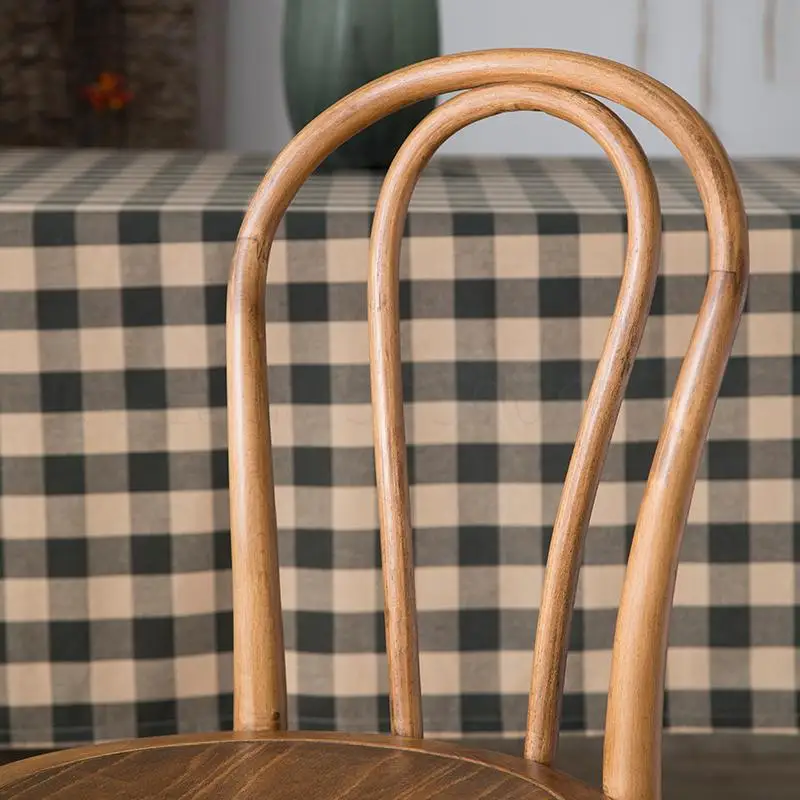 Изогнутое деревянное обеденное кресло thonet французское Ретро старинное из