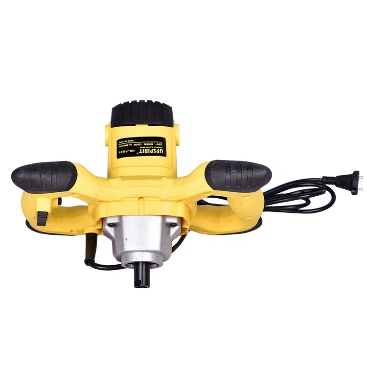 

1600W Portable Electric Concrete Cement Plaster, Grout Paint Thinset Mortar Paddle Mixer Pro Drill Mixer Stirring Tool