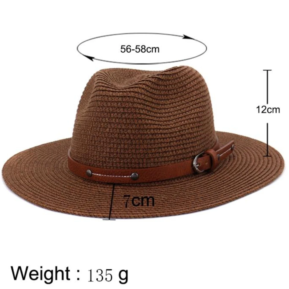 SHOWERSMILE белая Панама шляпа соломенная Пляжная летняя шапки для мужчин и женщин