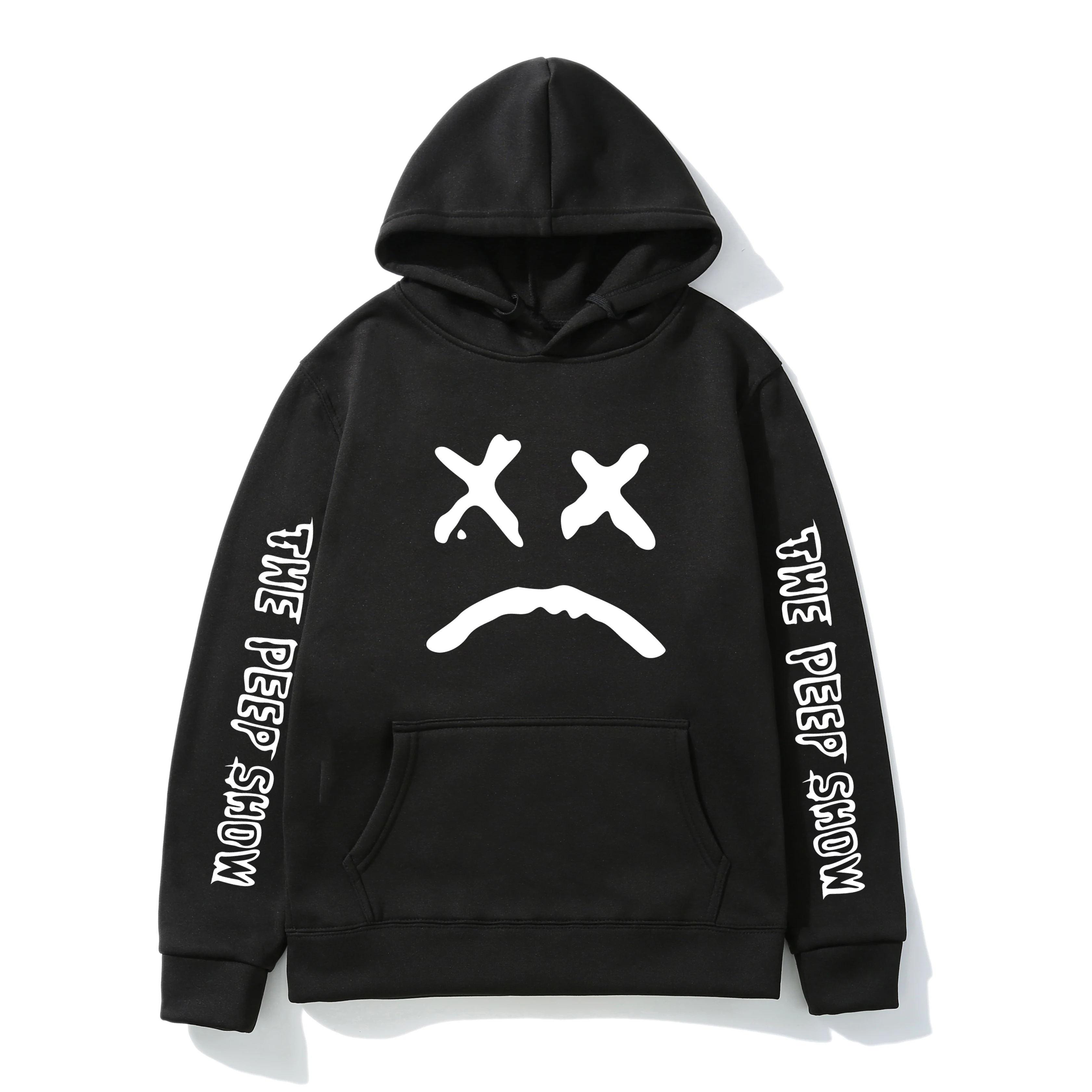 Lil открытым толстовки любовь Lil. Открытым Для мужчин пуловер с капюшоном