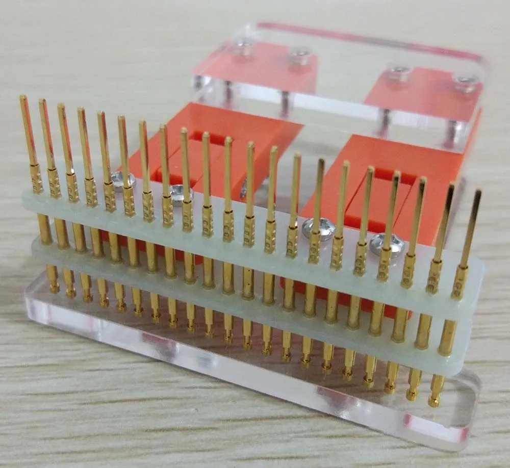 Тестер ЖК-Экрана PCB Clamp Jig зонд 2 54 (беспроводной) Программирование