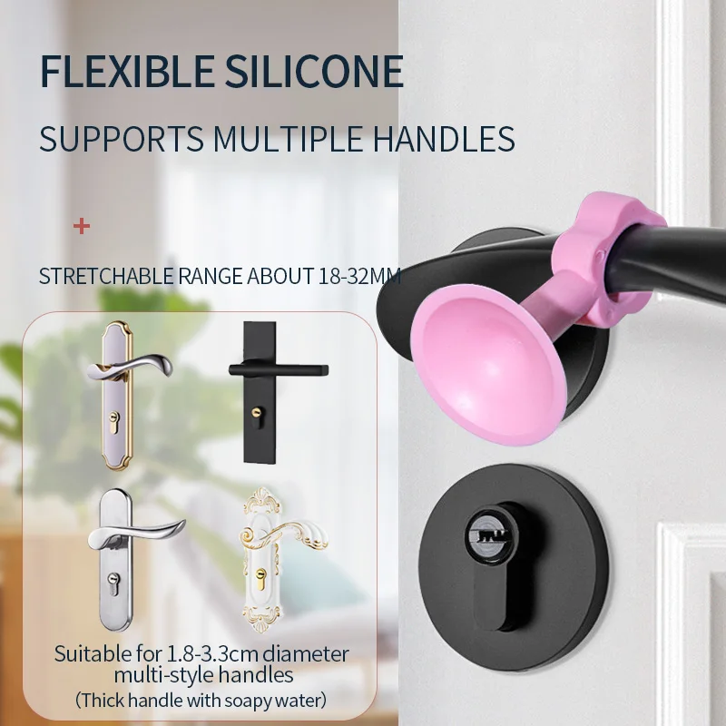 DICOR креативные дверные стопоры ручка краш накладка резиновый замок бампер защита