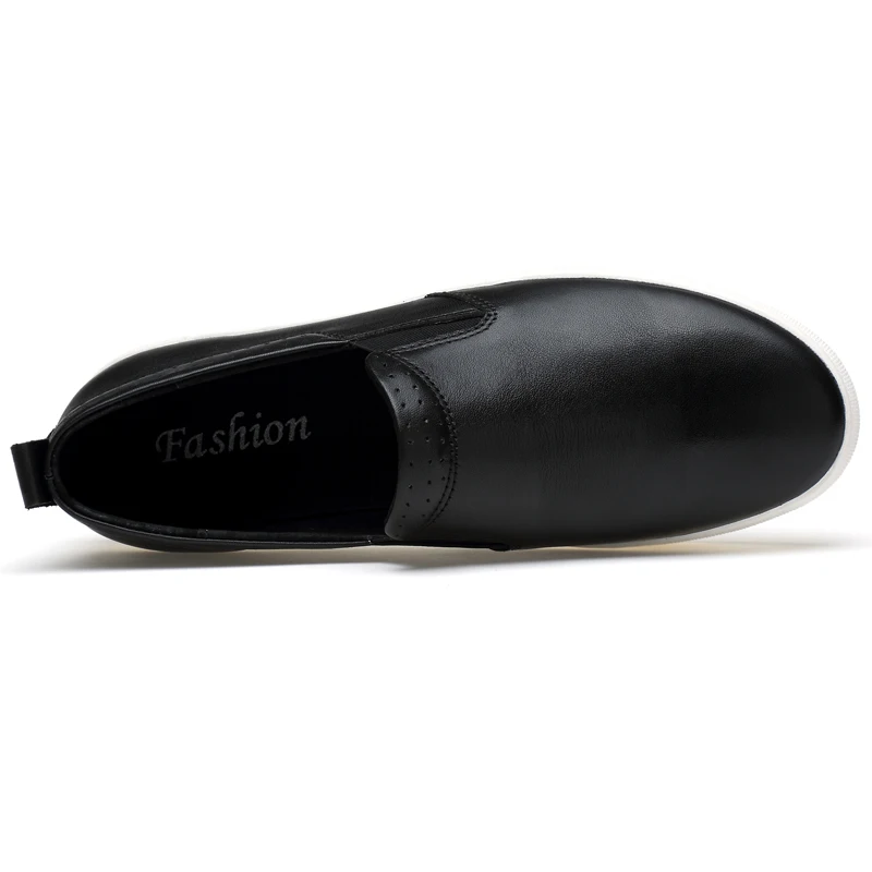 Мужские кожаные туфли CLAXNEO повседневные лоферы из натуральной кожи для прогулок