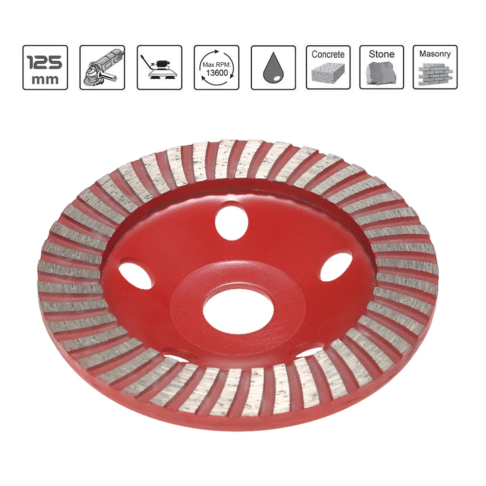 125 мм 5 &quotАлмазный сегмент шлифовальный станок для шлифовального колеса диск