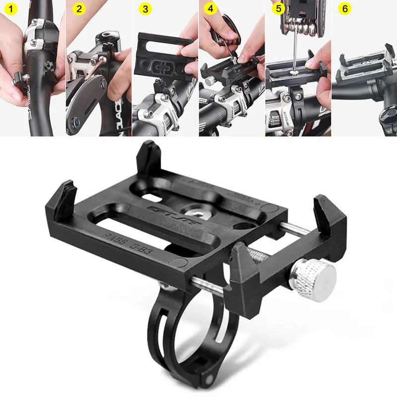 

Крепление на руль велосипеда или мотоцикла с металлическим основанием для мобильного телефона iphone GPS Q39F