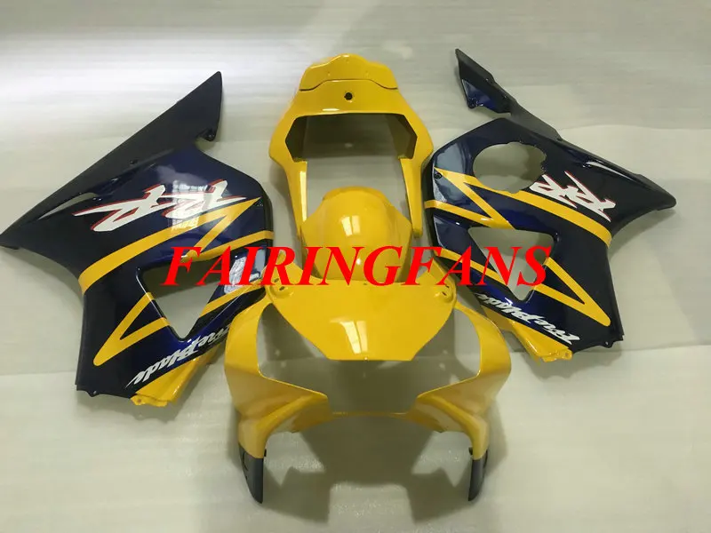 Обтекатель комплект для HONDA CBR900RR 954 02 03 CBR 900 RR 2002 2003 ABS/желтый/синий/Обтекатели на